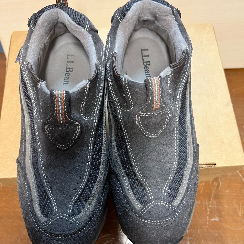 L.L. Bean Women's Deep Coffee Snow Sneakers Slip On